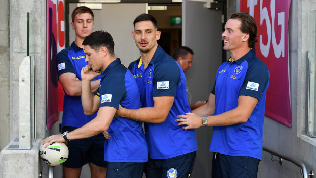 Shaun Lane, Mitchell Moses, Ryan Matterson and Clint Gutherson are among the Eels’ most high profile recruits in recent years.