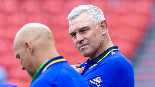 Parramatta coach Jason Ryles.
