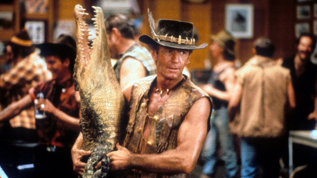 High-profile Australian films such as Crocodile Dundee are bought by streaming services, while lesser-known films struggle. 