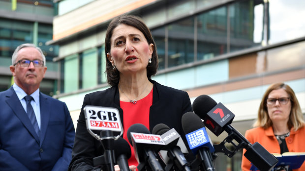 NSW Premier Gladys Berejiklian on March 23 asks parents to keep their children home.