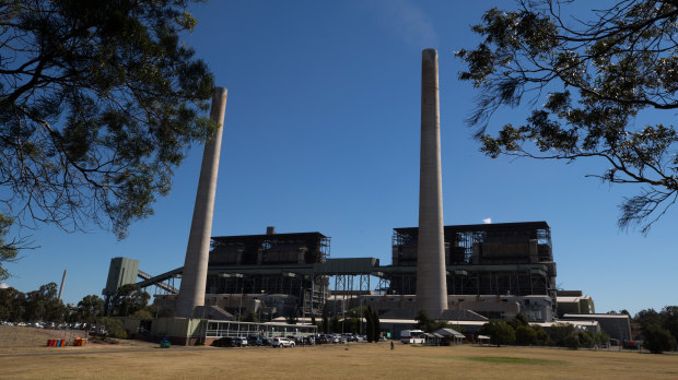 The Liddell power station in the Hunter Valley.