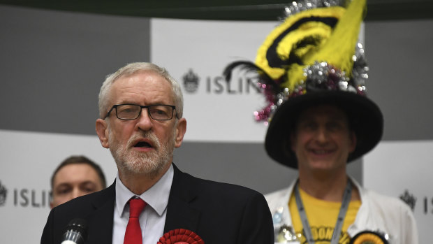 Jeremy Corbyn said he'd stay in his post while his party reflected on the outcome and debated its next steps.