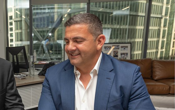 Football personality Bill Papas signing on at Xanthi FC