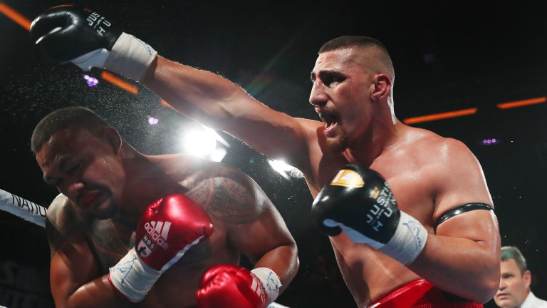 Australia S New Heavyweight Boxing Talent Justis Huni Has Put The World On Notice