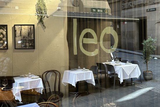 Restaurant Leo in Sydney.