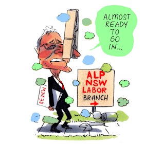 Michael Lavarch. Illustration: Matt Golding