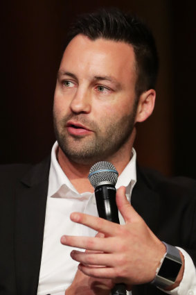 Giants football director and former Geelong star Jimmy Bartel.