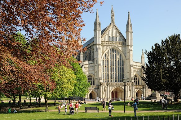 Winchester Cathedral claims the longest nave of any Gothic cathedral in Europe.