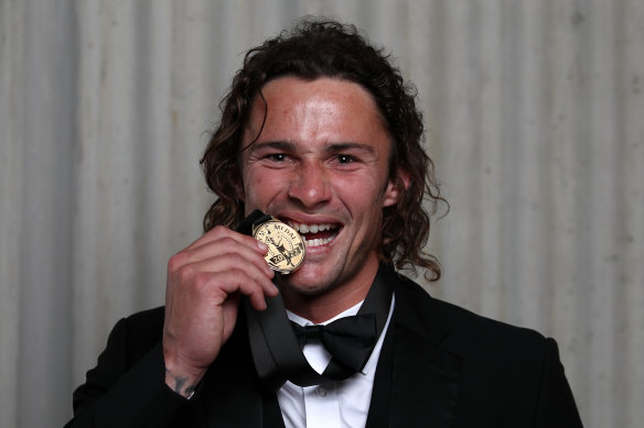 Nice, Nicho: The 2021 Dally M medallist.