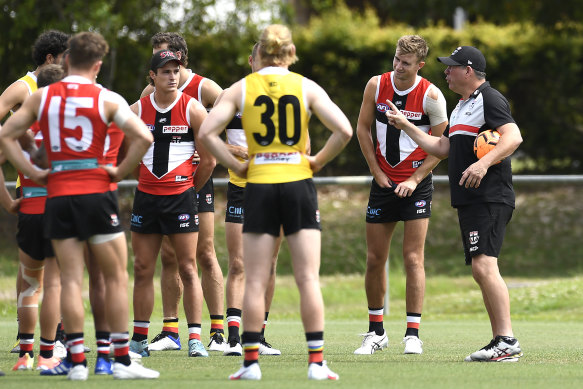 Brett Ratten doesn't want to quash the instincts and flair of his players. 
