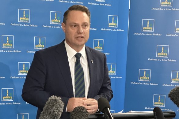 Brisbane Lord Mayor Adrian Schrinner said the council had weathered the February 2022 floods and the COVID-19 pandemic without increasing household rates in 2023.