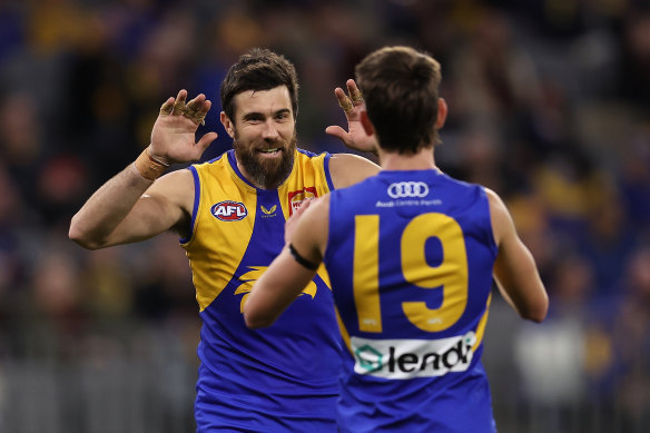 Premiership Eagles (and now premiership Ram) Josh Kennedy.