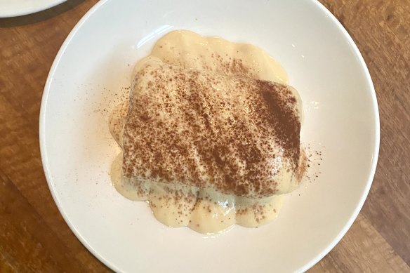 Tiramisu. Traditional, but just modern enough.