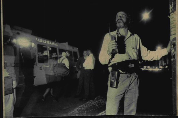 Oxford Street foot patrol in 1991.