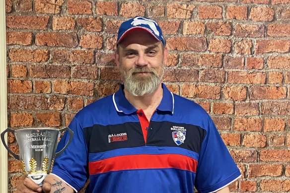 WA resident and Bulldogs supporter Louis Nardella can’t wait to go to Saturday’s AFL grand final.