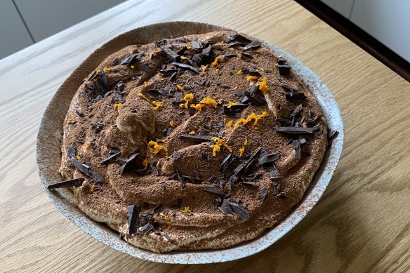 Fornax’s panettone tiramisu. 