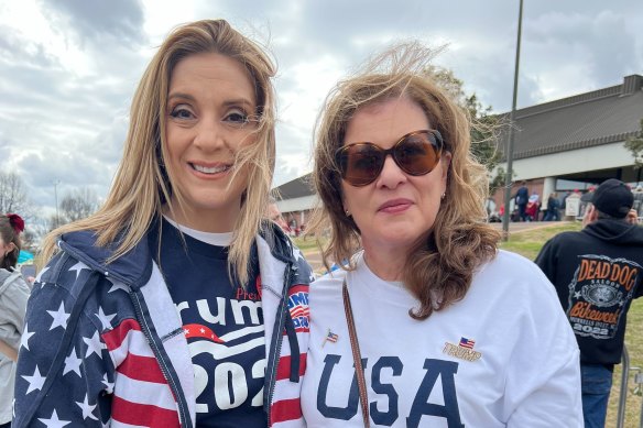 South Carolina voters Amy Walters and Sheila McKenna.