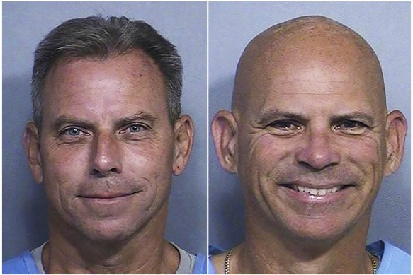 Erik Menendez, left, and Lyle Menendez.