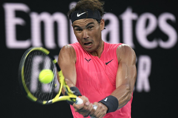 Rafael Nadal has his focus on the 2021 Australian Open.