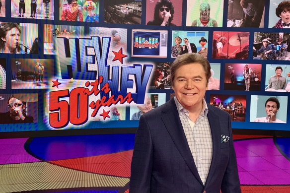 Daryl Somers hosts Hey Hey It’s 50 Years.