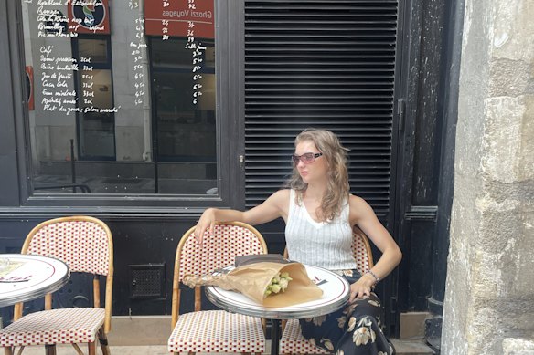 Grace O’Sullivan in France.