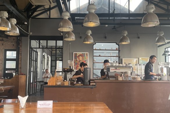 Saigon’s specialty coffee mecca … The Workshop Coffee.
