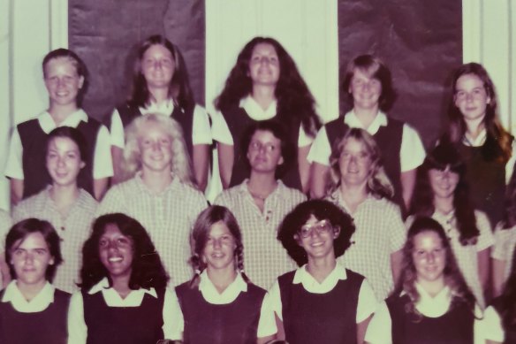 At Sydney Girls' High, MacIntyre is in the bottom row, second from left.
