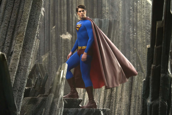 Brandon Routh in Superman Returns. The interior of the Australian Museum featured in some of the movie’s scenes.