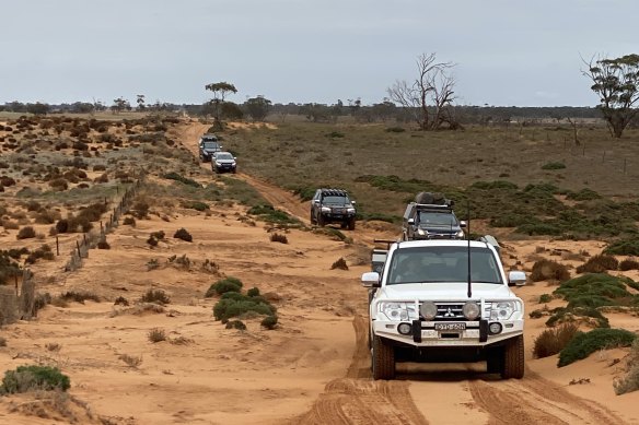 Touring with the Offroad Tradies.