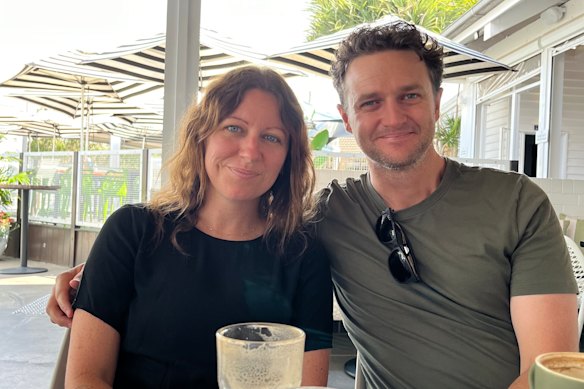 Amy Wilson, madre de tres hijos en Brisbane, fue diagnosticada con endometriosis el año pasado a la edad de 41 años. 