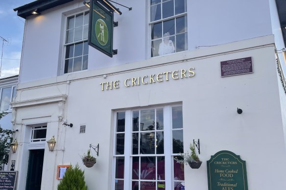 The Cricketers Arms has become a home away from home for weary lawn bowlers and their admirers.