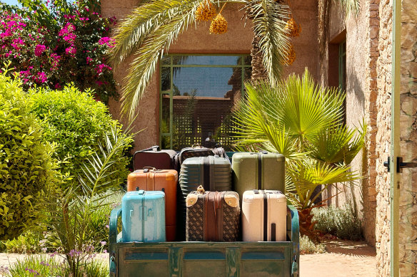 Travelling light is easier when you’re going to warmer places like Morocco, says Fleming.