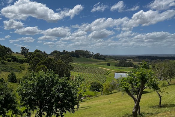 The view from Bistro Molines. 