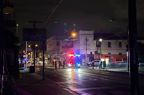 Love Machine nightclub went up in flames throughout the night.