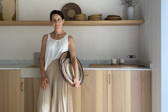 “I’m very intentional about what I have in terms of my clothing. I have four young children, so I want to make life easy for myself.”