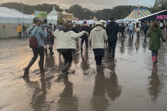 And this was only just past the entry gates. 