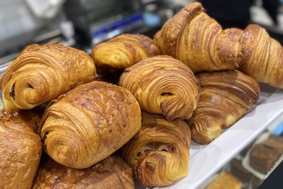 Worth the run: croissants at Cook and the Baker.