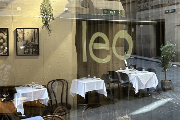 Restaurant Leo in Sydney.
