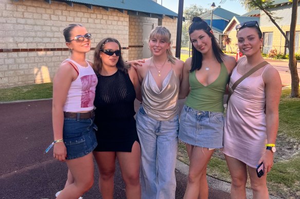 Katie Milne and her friends are celebrating Leavers in Busselton.