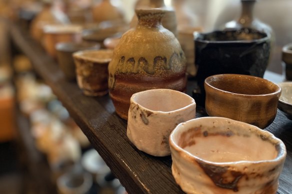 A cup is not just a cup.: ceramic treasures at the Shuki Robert Yellin Gallery.
