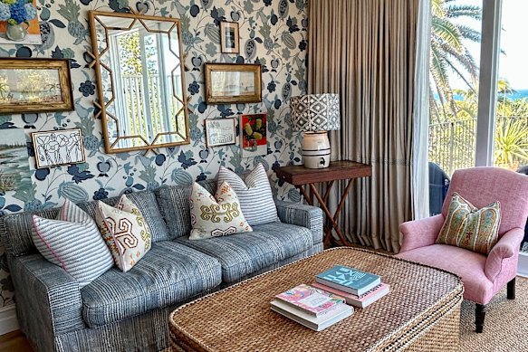 One of two top-floor suites has a sitting area and a large terrace.