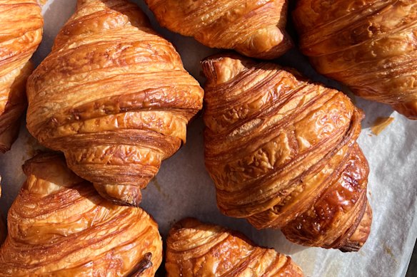 Croissants at Miller’s Bread Kitchen in Dromana.