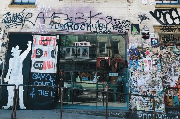 The Great Jones Street studio where Jean-Michel Basquiat died in August 1988. 