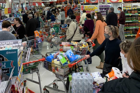 These Sydney shoppers have been outpaced by their regional counterparts.