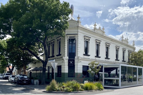 The Railway Club Hotel at Port Melbourne.