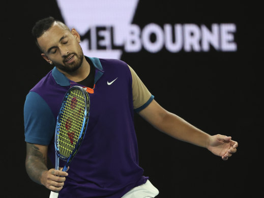 Nick Kyrgios produced a bit of everything in his five-set loss to Dominic Thiem.