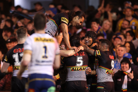 Penrith dominated the Eels in the opening week of the finals.