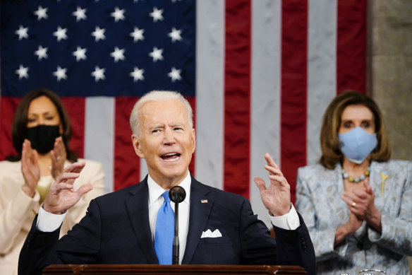 The document shows the Biden team is focusing on long-term economic policy at a time when conservatives have ramped up criticism of the president over slowing job growth and accelerating inflation.