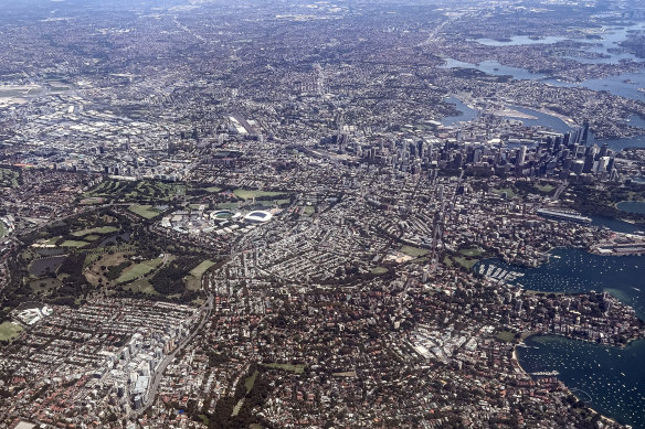The government wants to build more terraces and small apartment blocks throughout greater Sydney and surrounds.