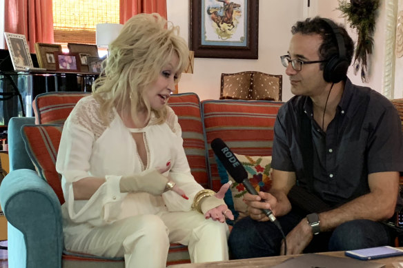 Podcaster Jad Abumrad could hardly get a word in when he interviewed the loquacious  Dolly Parton for Dolly Parton's America.